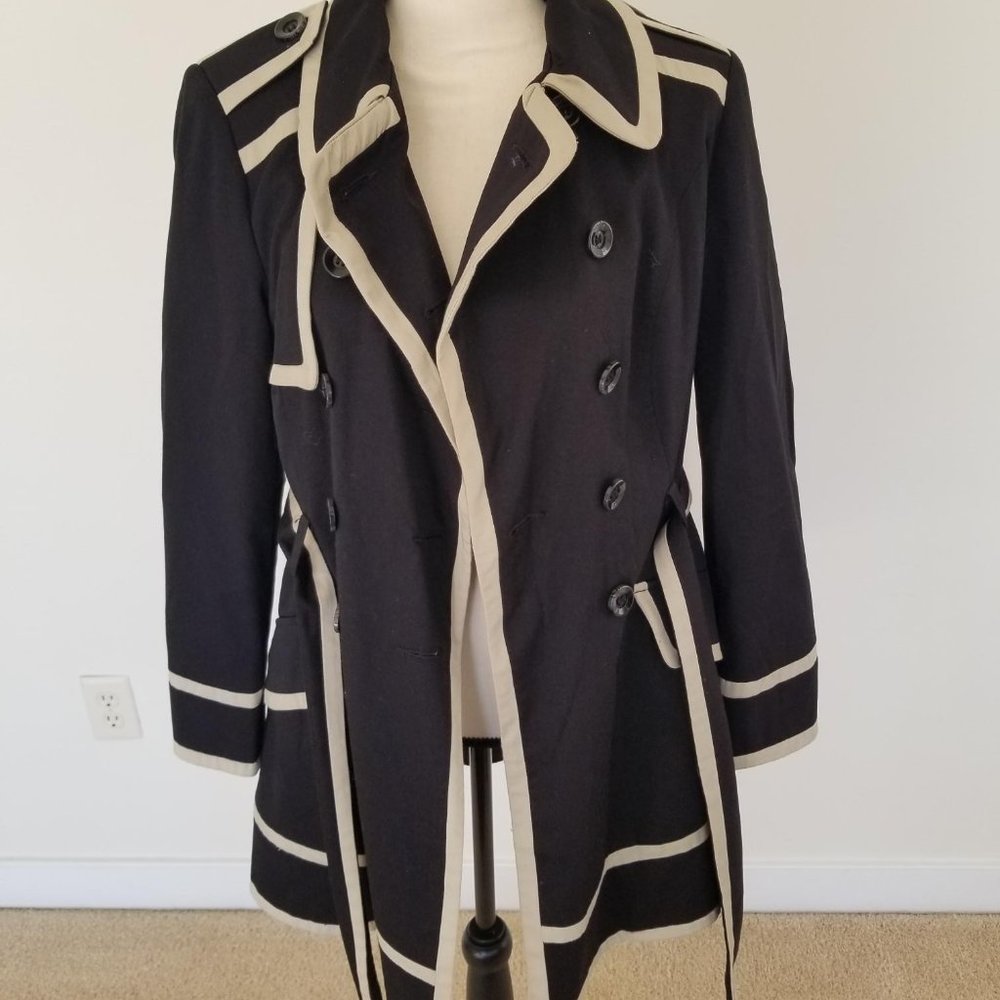Ladies Trench Coat  (Navy / Dark Blue)